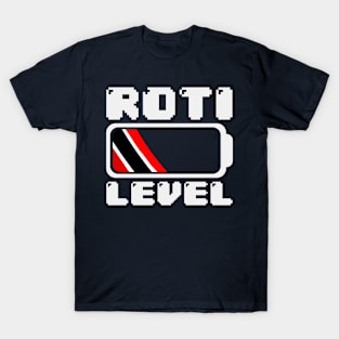 Battery Level - Roti T-Shirt